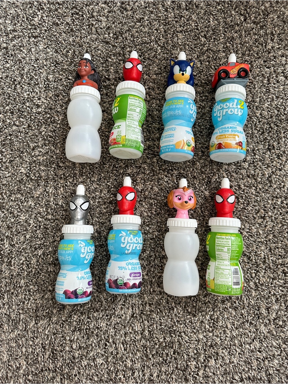 Good2Grow Toddler Character Cups - Lot 5 Spider-Man